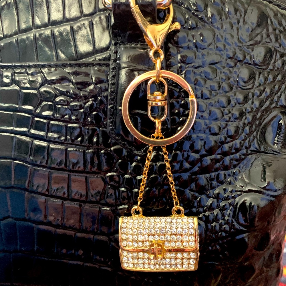 Handbag Jewelry charm/key chain holder
